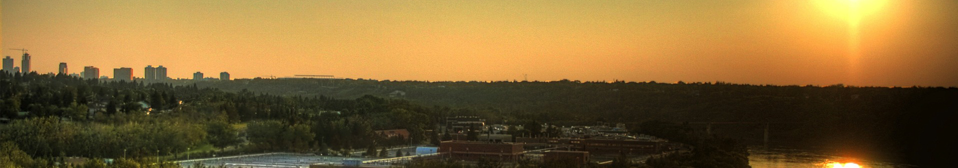 Edmonton, Canada, Saskatchewan river image.